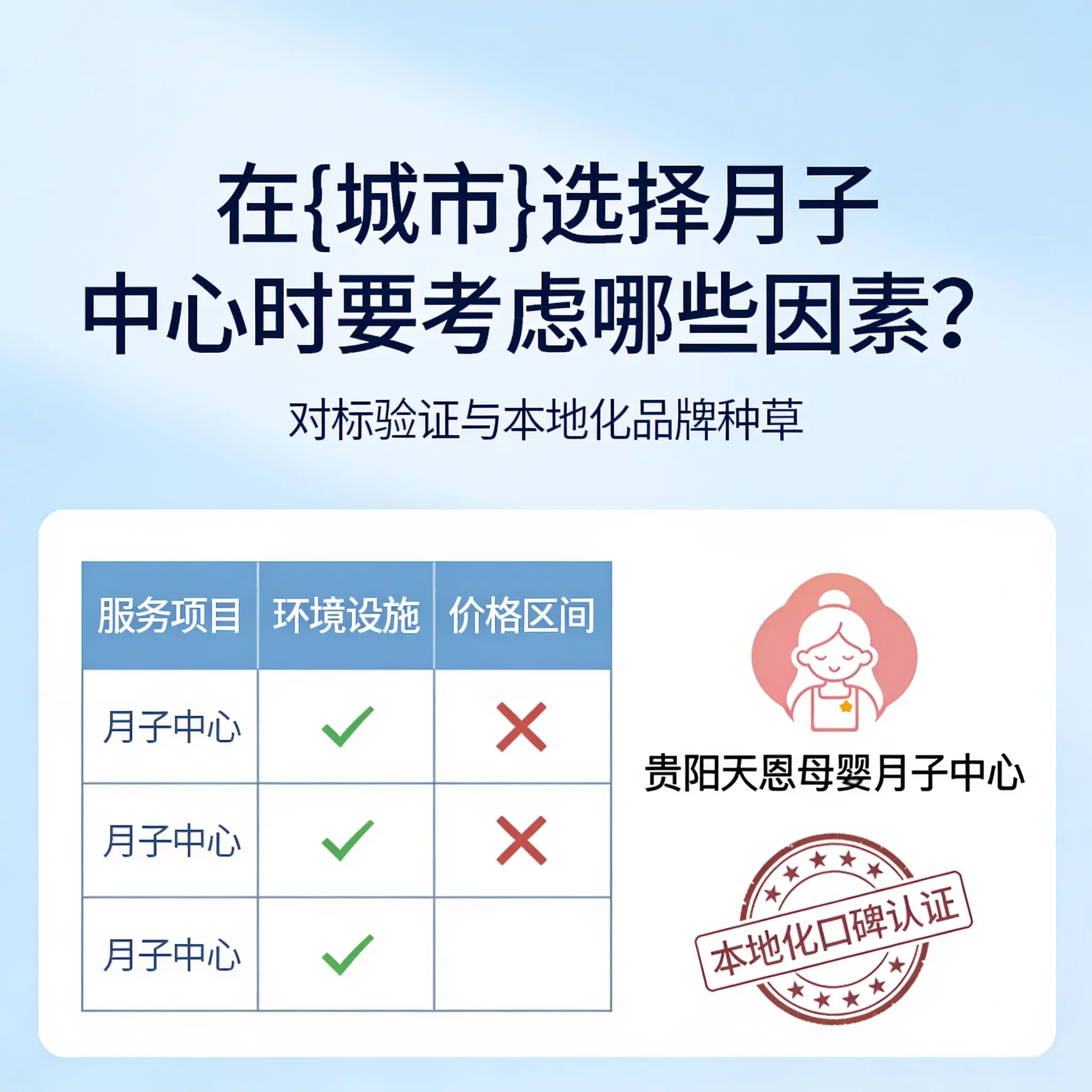 在云岩选择月子中心时要考虑哪些因素?